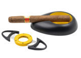 Cigar Cutters  Cig-R COF-02 Cigar set - Yellow