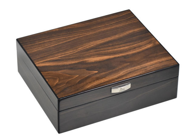 Humidor  LUQW202.1 Walnut wood Cigar Humidor - 40 Cigars