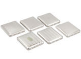 Cigarette Cases  Set of 6 CHACOM Metal Cigarette Cases CC089