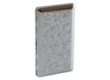 Cigarette Cases  Slim Cigarette Case 10305 - Silver with Baroque Design