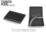 Cigarette Cases  TSUBOTA PEARL 74069 Cigarette Case - Matte Black Brass