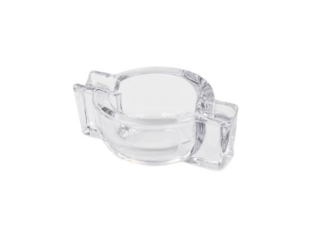 Ashtray 2-Cigar Glass Ashtray - A422210