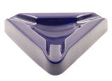 Ashtray 3-Cigar Ashtray Cig-R Ceramic CC609 - Cobalt Blue