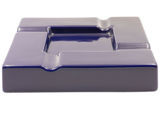 Ashtray 4-Cigar Ashtray Cig-R Ceramic CC610 - Cobalt Blue