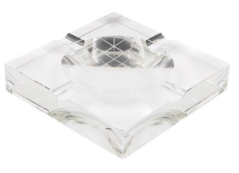 Ashtray 4-Cigar Crystal Ashtray - A42425