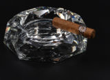 Ashtray 4-Cigar Crystal Ashtray - TAB38001