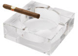 Ashtray 4-Cigars Crystal glass Ashtray - TAB38009