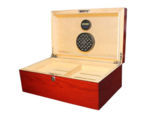 Humidor BRIGHAM Cherrywood Humidor - Solstice 75 Cigars