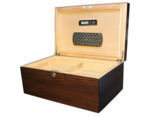 Humidor BRIGHAM Walnut Humidor - Millenium 125 Cigars