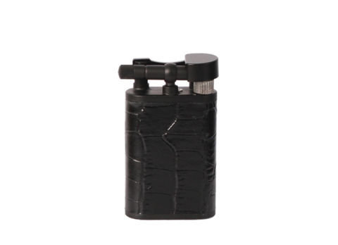 Briquets Pipe Briquet CHACOM X TSUBOTA - CC106 Gainé cuir noir