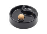 Ashtray & Tobacco jars Ceramic Ashtray for 1 Pipe - A411050 Black