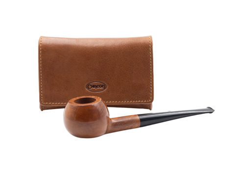 CHACOM Pipe & Tobacco Pouch Set CHACOM Pipe & Tobacco Pouch Set