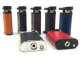 Pipe Lighters CHACOM X TSUBOTA Lighter - CC106 Red Leather Wrapped