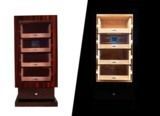 Humidor Cigar Cabinet and Accessories | 200 to 250 Cigars - TAB29202