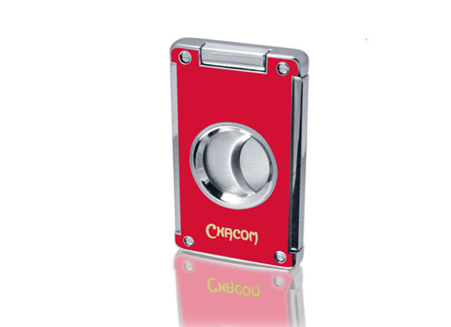 Cigar Cutters Cigar cutter CHACOM CC910 red