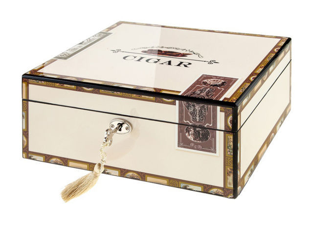 Humidor Cigar humidor ANGELO Blanc brillant - A920200