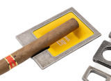 Coupe-Cigares Ensemble coupe-cigare et cendrier Cig-R - COF-01 Jaune