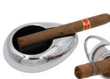 Coupe-Cigares Ensemble coupe-cigare et cendrier Cig-R - COF-03 Chromé