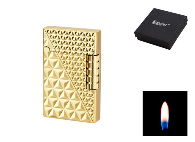 Classic lighters EUROJET Lighter "Milan" Flint A252114 - Gold