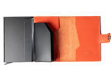 FLOUZZ Card holders FLOUZZ Cardholder RFID System FL1455 - Orange Leather