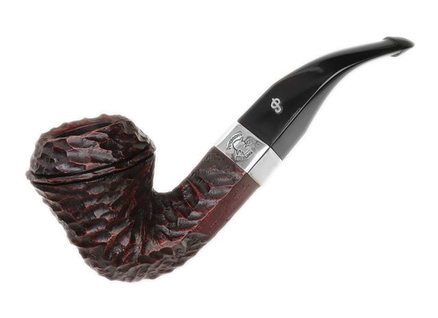 Sherlock Holmes RUSTICATED Pipe PETERSON Sherlock Holmes Rusticated - Hansom