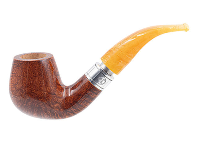 Monarch Terracotta - Tuyau jaune Pipe RATTRAY'S Monarch - Terracotta/Tuyau jaune n°177