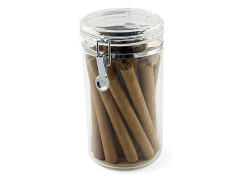 Cave à Cigares Pot à cigares/Tabac en vrac en acrylique - 25 cigares