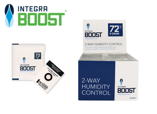 Consommables Présentoir de 144 Régulateur d'Humidité INTEGRA BOOST 72%  - 8g