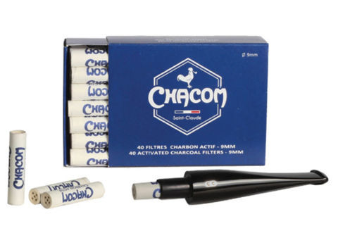 Consumables Set of 20 boxes of 40 CHACOM Active Charcoal Filters FCAC - 9mm