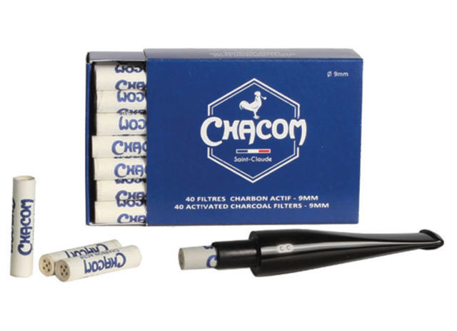 Consumables Set of 20 boxes of 40 CHACOM Active Charcoal Filters FCAC - 9mm