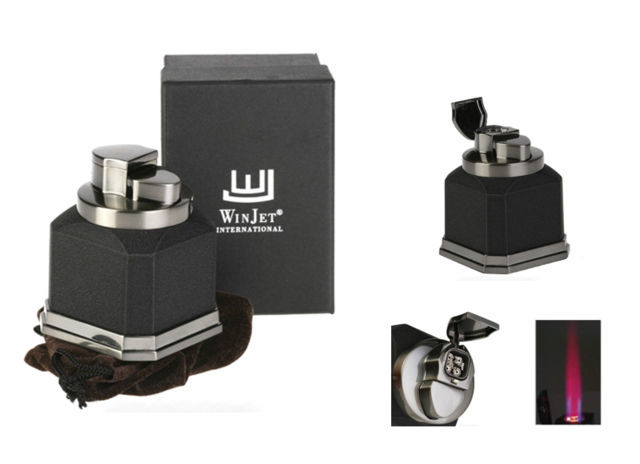 Cigar Lighters WINJET Table Lighter 4 Jet A223000 - Black